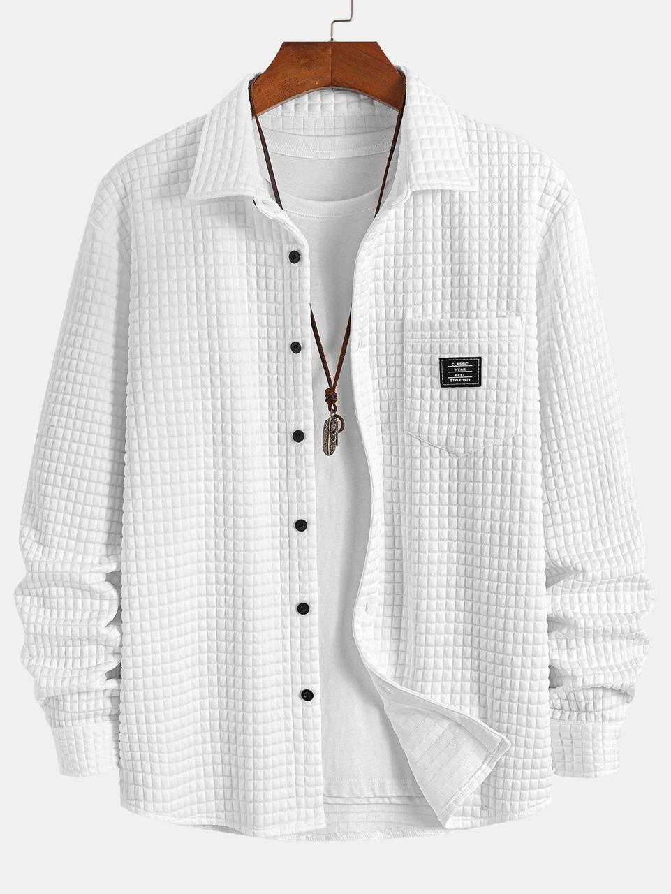 Casual Long Sleeve Jacket Shirts