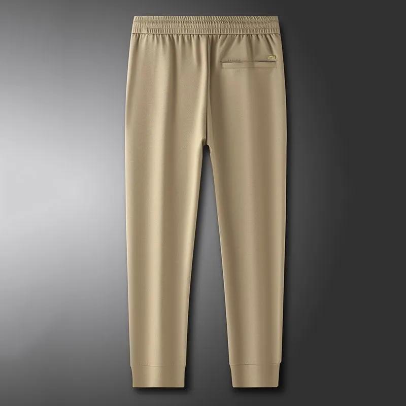 B logo Cotton Blend Trousers